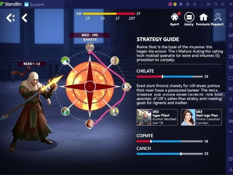 Mace Warrioress Rise gameplay screenshot showing combat